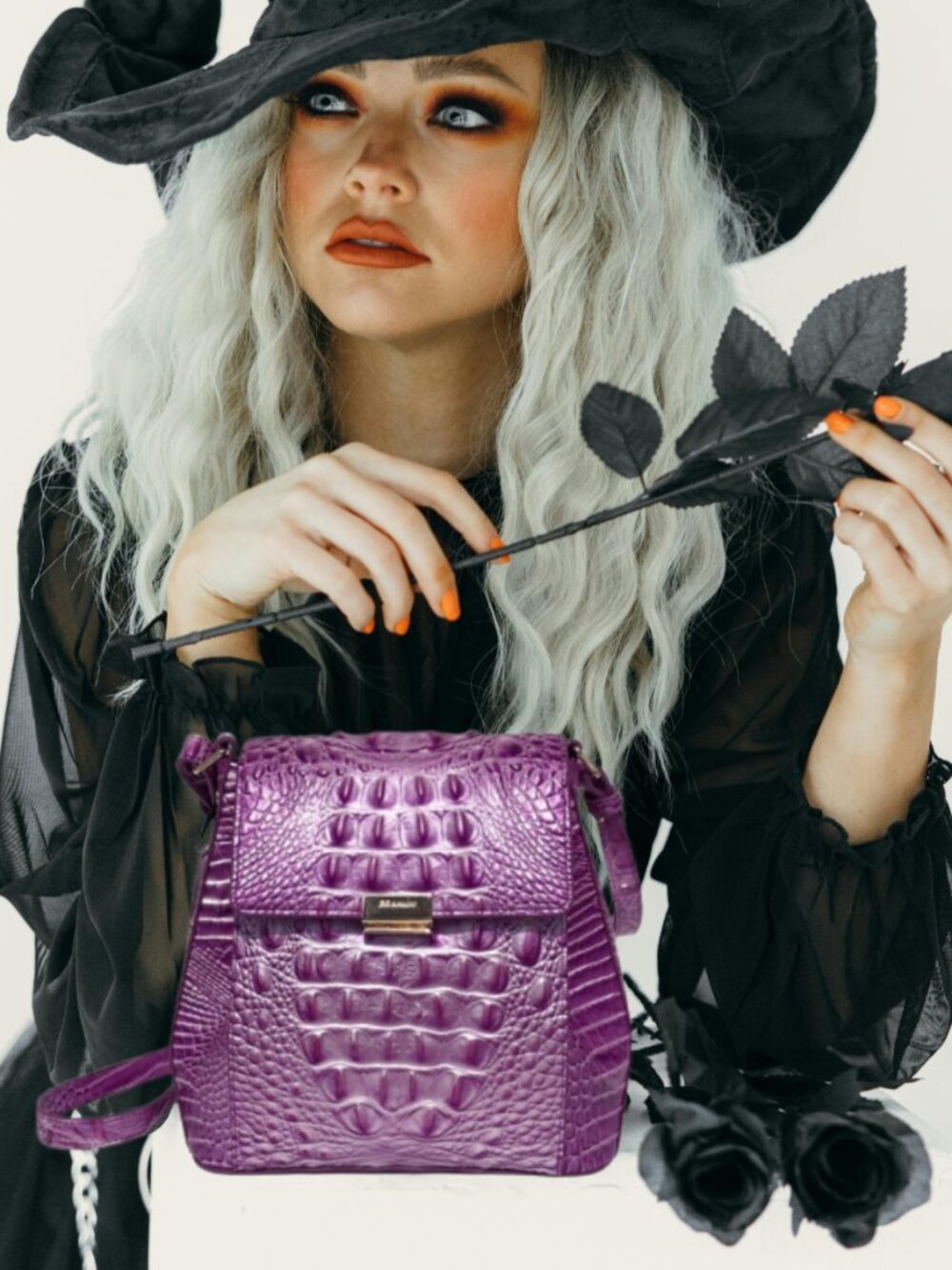Brahmin Margo Crossbody in Lilac Essence Melbourne — New With Tags - Picture 6 of 10